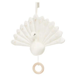 Music Mobile, Peacock - OCS Creme White
