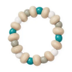 Wooden Teether, Flexible - Mix Petroleum