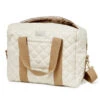 Changing Bag W/pram Straps, Large - OCS - Classic Stripes Camel