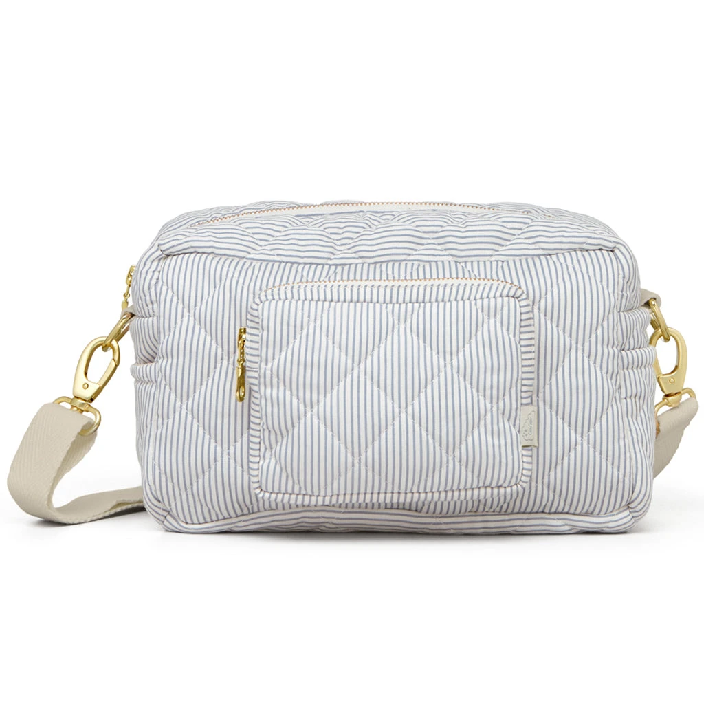 Small Changing Bag - OCS Classic Stripes Blue 1 Small Changing Bag - OCS Classic Stripes Blue