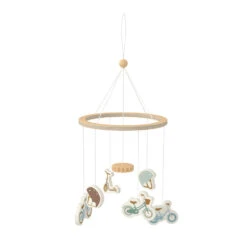 Wooden Mobile - FSC 100% - Bicycles