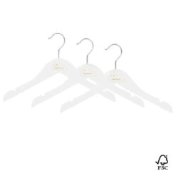 Hangers, Kids, 3-pack, FSC - White