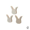 Wooden Bunny Hooks, 3-pack - FSC 100%