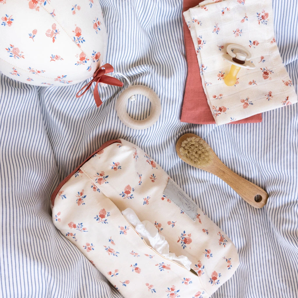 Wet Wipe Cover - GOTS - Berries 2 Wet Wipe Cover - GOTS - Berries - Image 2