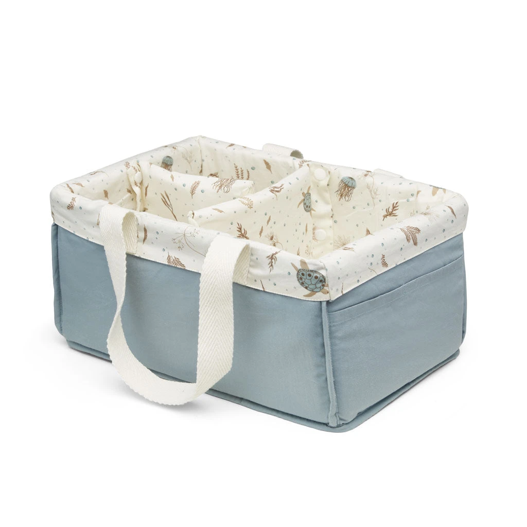 Diaper Caddy - OCS - Sea Garden 1 Diaper Caddy - OCS - Sea Garden