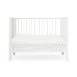Harlequin Baby Bed, 60x120cm, FSC Mix - White -Baby Bliss Sales Store 2000 23 3