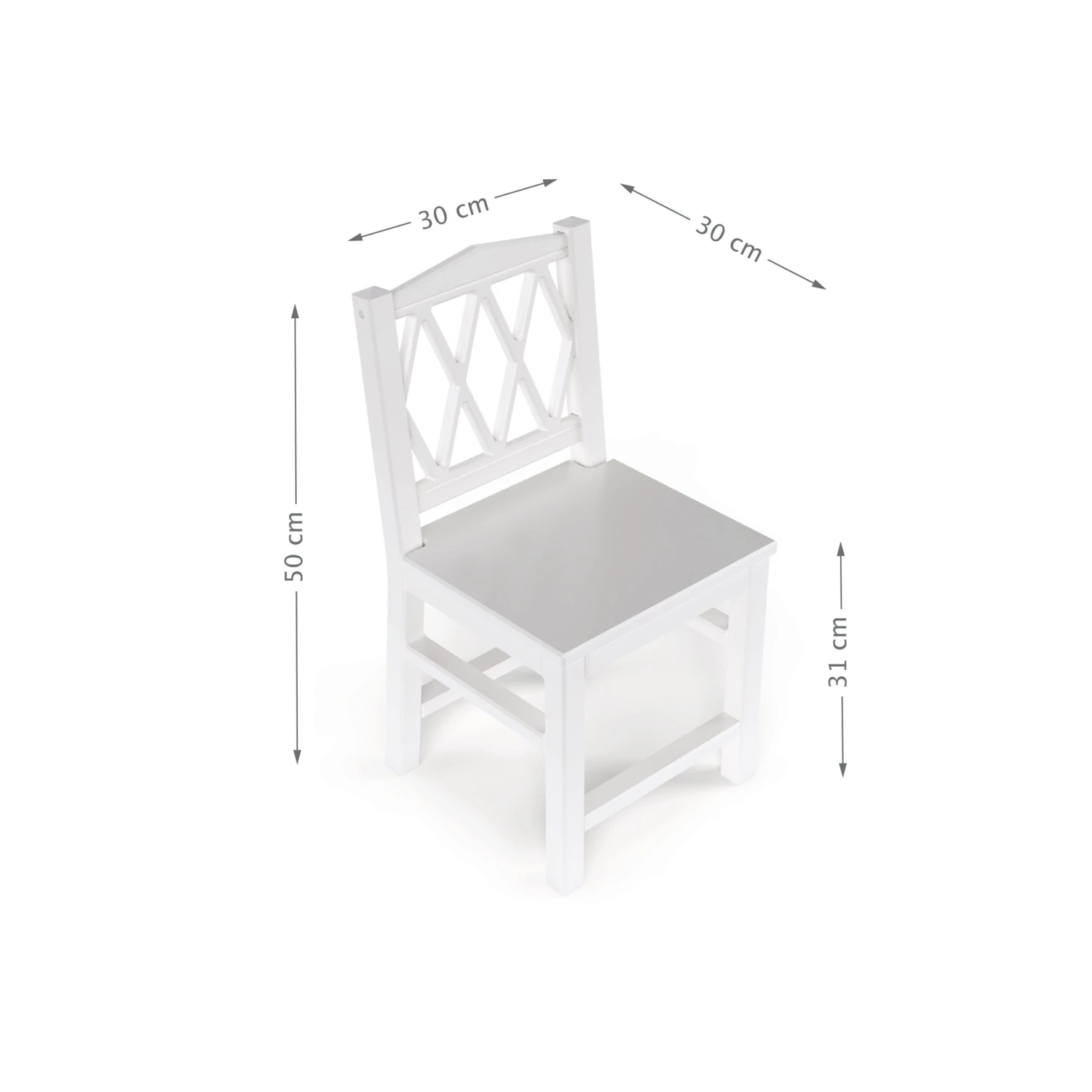 Harlequin Kids Chair - White 6 Harlequin Kids Chair - White - Image 6