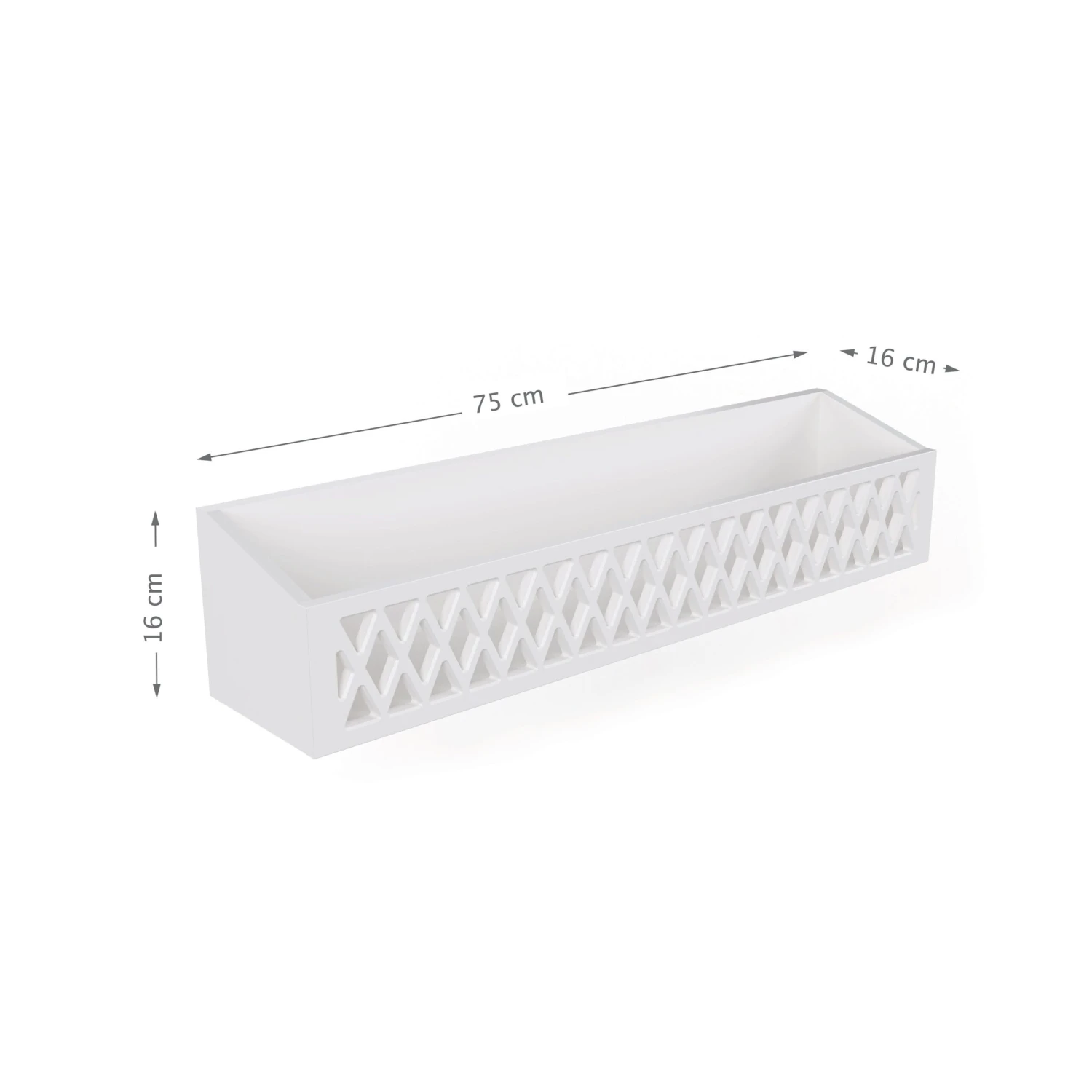 Harlequin Shelf, FSC Mix - White 6 Harlequin Shelf, FSC Mix - White - Image 6