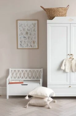 Luca Wardrobe, FSC Mix - White -Baby Bliss Sales Store 2016B Luca Wardrobe 23 White 1