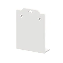 Luca Mirror - FSC 100% - White -Baby Bliss Sales Store 2047 Luca Mirror 23 White 01