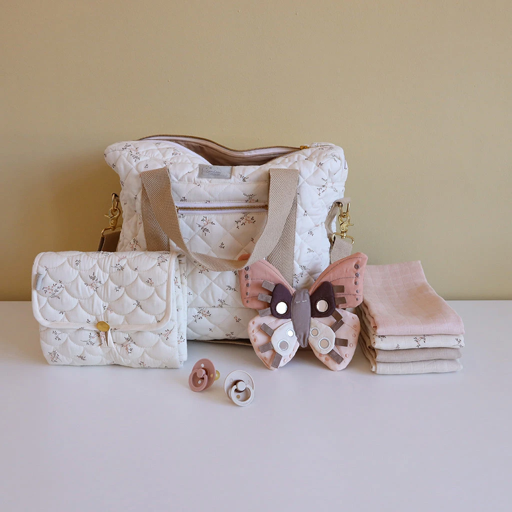 Changing Mat, Quilted - OCS Ashley, Latte 2 Changing Mat, Quilted - OCS Ashley, Latte - Image 2