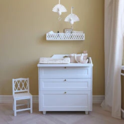 Luca Changing Table Dresser, FSC Mix - White 7 Luca Changing Table Dresser, FSC Mix - White -Baby Bliss Sales Store 330A ChangingCushion P86 Ashley 11