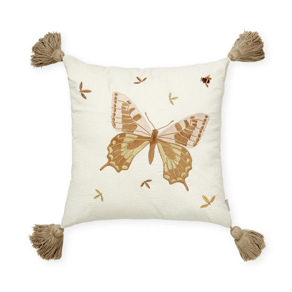 Embroidered Cushion - OCS - Butterfly 1 Embroidered Cushion - OCS - Butterfly