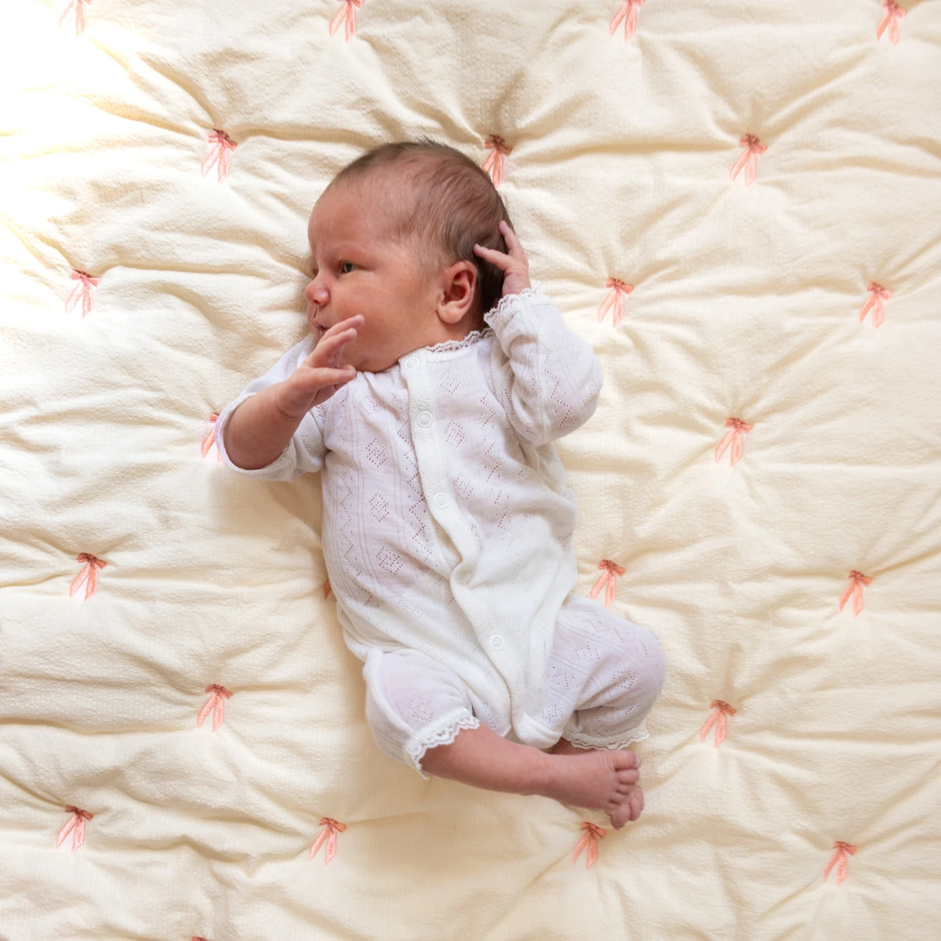 Kids Embroidered Blanket - OCS - Bows 2 Kids Embroidered Blanket - OCS - Bows - Image 2