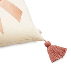 Embroidered Cushion - OCS - Bows -Baby Bliss Sales Store 5712805139094 1