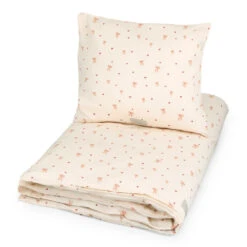 Bedding Set, Baby, 70x100cm - GOTS - Bows