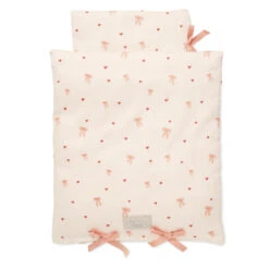 Doll's Bedding Set - GOTS - Bows