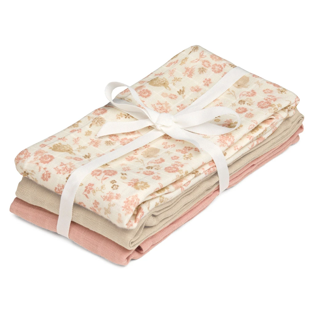 Muslin Cloth, 3-pack - GOTS - Augusta 1 Muslin Cloth, 3-pack - GOTS - Augusta