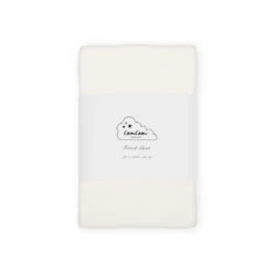Sheet, Fitted, 90x200x15cm - GOTS - Off White