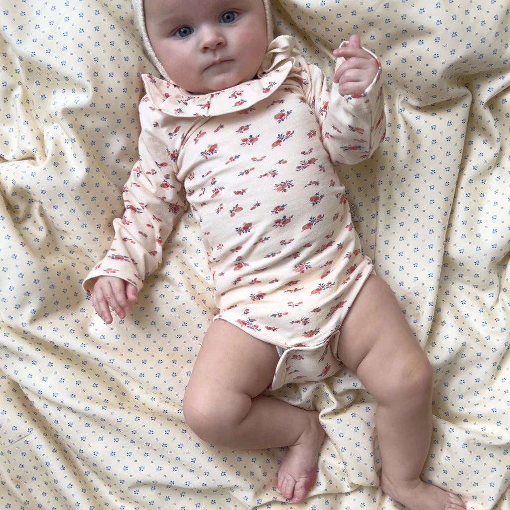 Long Sleeved Body Holly - GOTS - Berries 2 Long Sleeved Body Holly - GOTS - Berries - Image 2