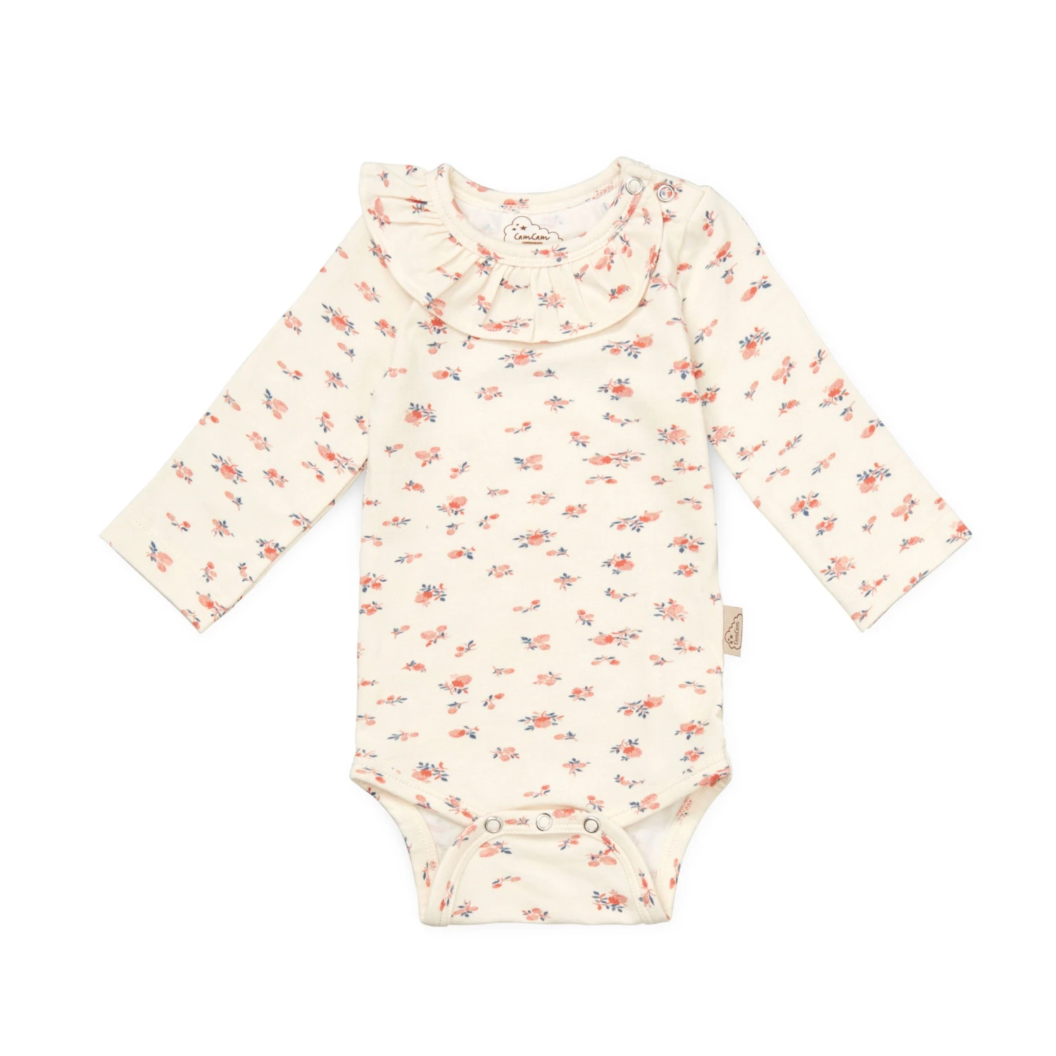 Long Sleeved Body Holly - GOTS - Berries 1 Long Sleeved Body Holly - GOTS - Berries