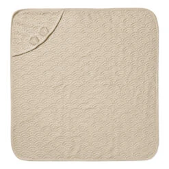 Towel, Baby, Hooded W/ Ears - GOTS Almond -Baby Bliss Sales Store 633 BabyTowelEars 95 Almond 2