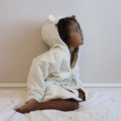 Towel, Junior, Hooded W/ Ears - GOTS Off-White 14 Towel, Junior, Hooded W/ Ears - GOTS Off-White -Baby Bliss Sales Store 637 Bathrobe 23 White 2 a4a1d62c 4e9b 430c b71a 7af0a1519c42