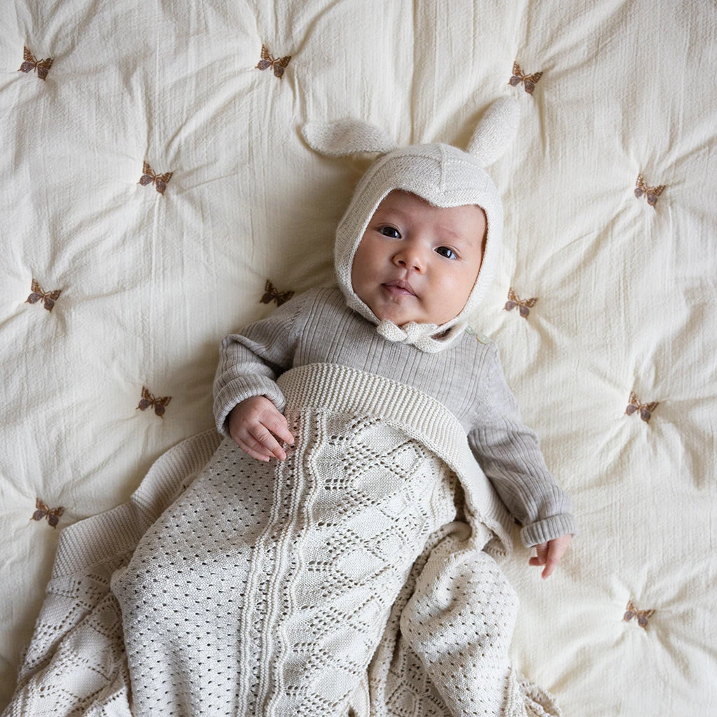 Kids Embroidered Blanket - OCS - Butterfly 2 Kids Embroidered Blanket - OCS - Butterfly - Image 2