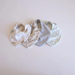 Bandana Bib, Jersey, 2-Pack - GOTS Classic Stripes Blue 5 Bandana Bib, Jersey, 2-Pack - GOTS Classic Stripes Blue -Baby Bliss Sales Store 921 BandanaBib P85 ClassicStripesBlue 12