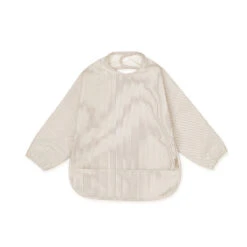 Bib, Sleeved - Classic Stripes Camel