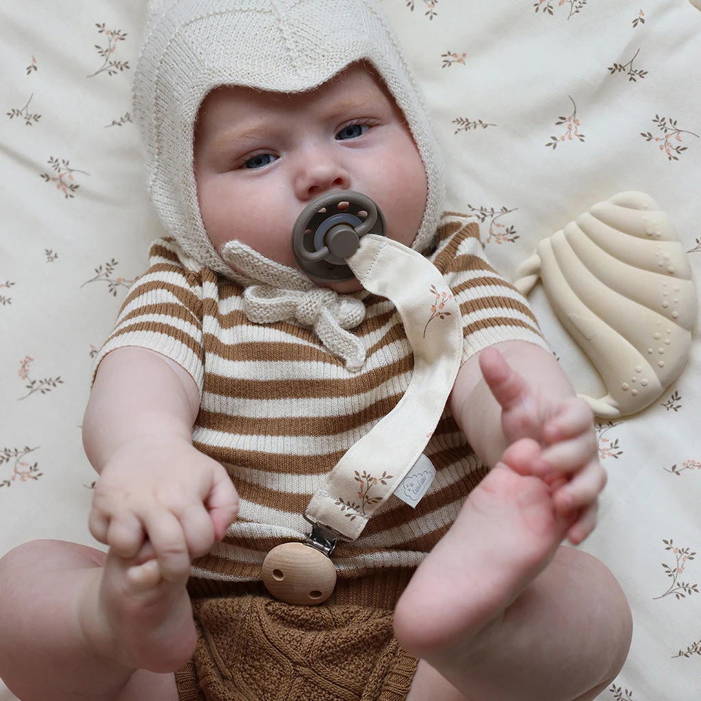 Pacifier Holder - GOTS Ashley 2 Pacifier Holder - GOTS Ashley - Image 2