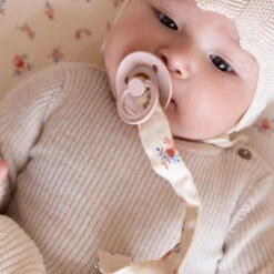 Pacifier Holder - GOTS - Berries 5 Pacifier Holder - GOTS - Berries -Baby Bliss Sales Store 951A Pacifier Holder P90 Berries 5