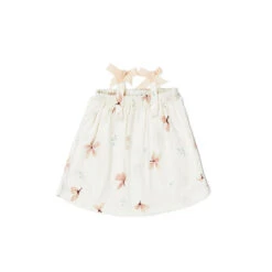 Doll's Summer Dress - GOTS Windflower Creme