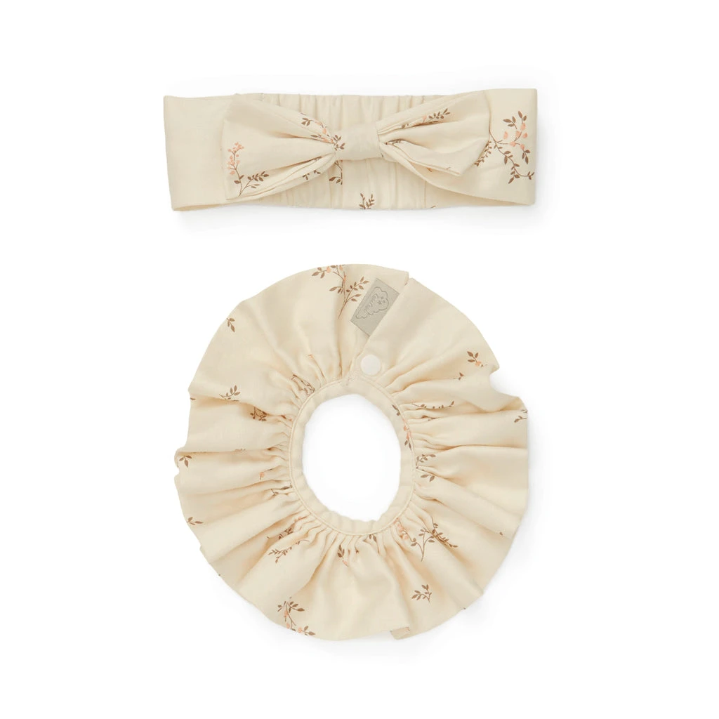 Doll's Collar & Hairband - GOTS Ashley 1 Doll's Collar & Hairband - GOTS Ashley