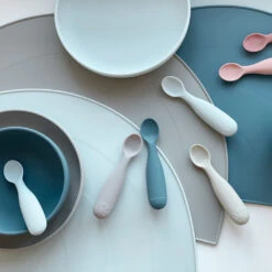 Rainbow Spoons, 2-pack - Midnight Mix -Baby Bliss Sales Store dinnerware rainbow 1 1x1 20 5 612fe00d ae75 4a36 acce 8dcd6849316a